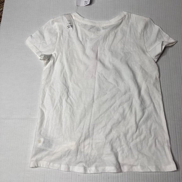 Gap t shirt girls Sz XL colorful sequence logo with tied bow NWT - Picture 6 of 6